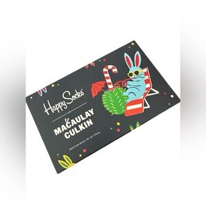 Happy Socks x Macaulay Culkin Unisex Christmas Bunny Gift Box Multicolored